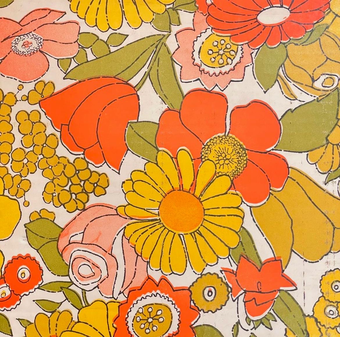 multicolored flowers